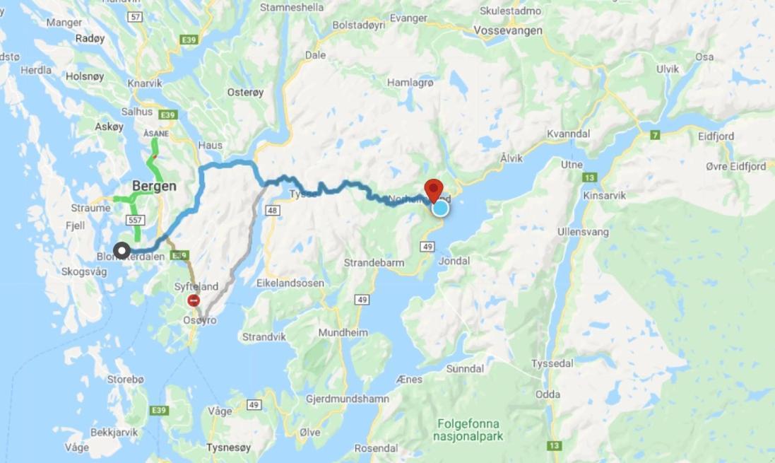 Hardanger Feriesenter Nesvika Villa Norheimsund Buitenkant foto